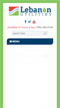 Mobile Screenshot of lebanon-utilities.com